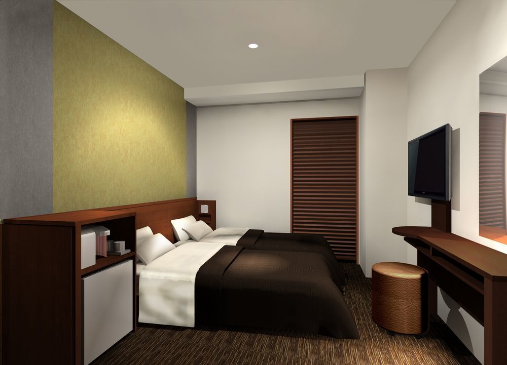 Urbain Kyoto Shijo Omiya Hotell Exteriör bild