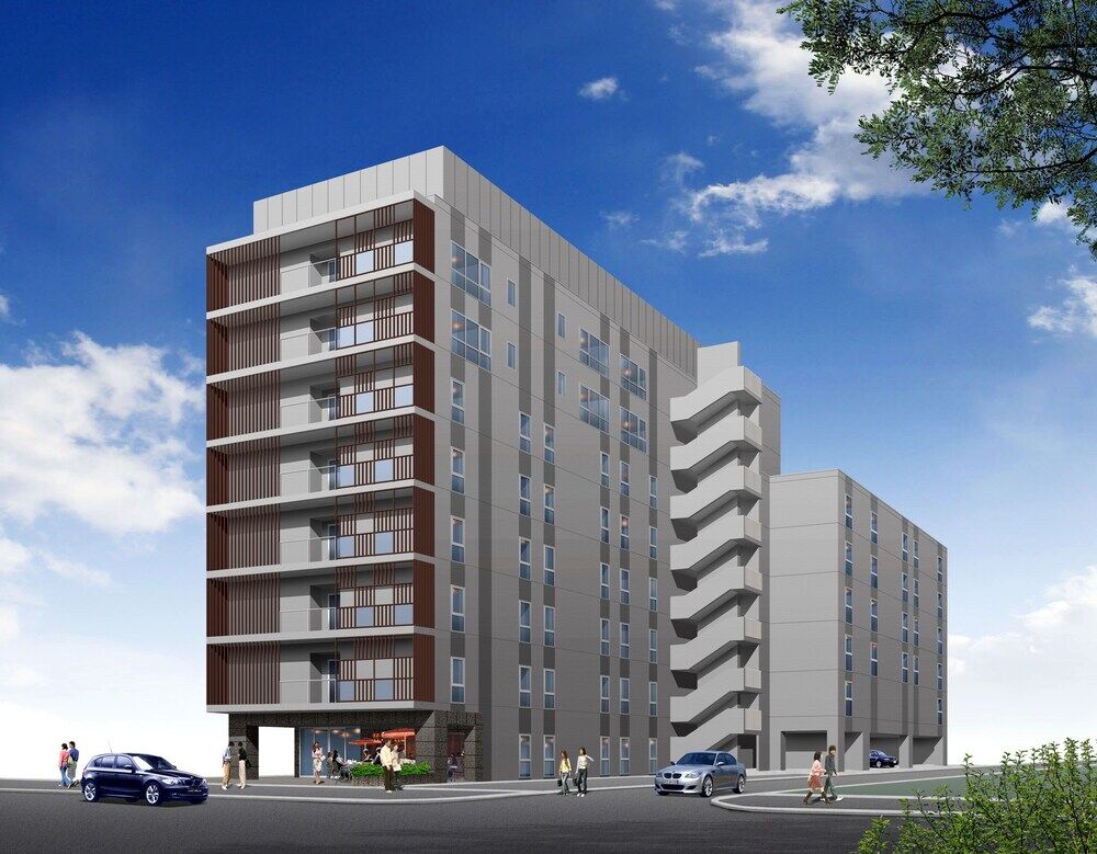 Urbain Kyoto Shijo Omiya Hotell Exteriör bild